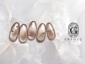 エアフォルク 銀座(ERFOLG)/秋カラーぷるマグ×ゴールド