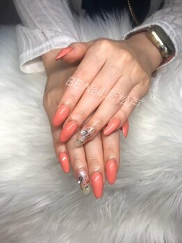 ビーネイル 新松戸(BE NAIL)/ワンカラー＋埋め尽くし