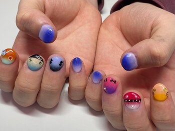 メンズネイル★推し活デザイン