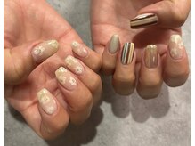ネイルサロンアンドスクール ミュー(Nail Salon & school mieux)の雰囲気（フィルインOK！パラジェルOK！持ち込みデザインや長さ出しもOK）