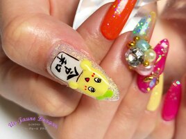 令和☆キャラクターネイル
