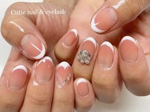 キューティネイル(Cutie Nail)/ブライダルフレンチジェルコース
