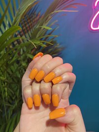 オレンジネイル