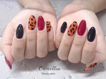 カメリア(Camellia)/ハンドネイル/フィルイン