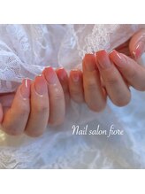 フィオーレ(fiore)/ピンクグラデ&スキニーフレンチ