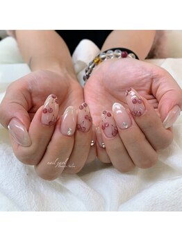 さくらんぼネイル