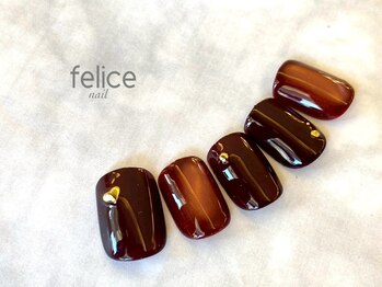 ネイルサロン フェリーチェ(felice)/【定額ネイル】7980円