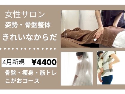 きれいなからだの写真