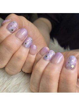 アオマリー(Aomalie)/梅雨カラーネイル ¥12,540
