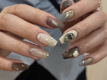 サトリネイルルーム(Satoril..nail room)/レトロモード /お持ち込みdesign