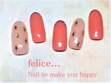 ネイルサロン フェリーチェ 東川口店(Felice)/【定額ネイル】￥7150