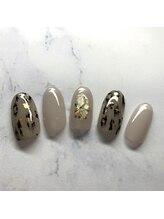 プラスチッタ(hair make salon plus citta')/ヒョウ柄ネイル