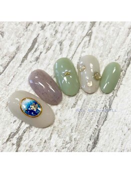 ネイルサロン クイル(QUILL)/雪の結晶（２）