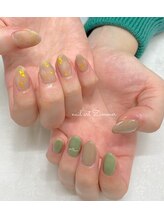 ネイルアート ジマー/60minartとクリアニュアンス