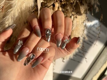 モノトーン埋め尽くし×スカルプ