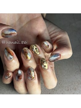 エムネイル(Ｍ)/haruka nail × 個性派ネイル