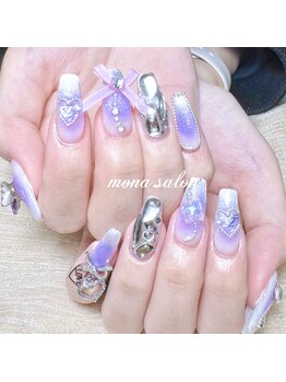 モナサロン(Mona salon)/チークネイル