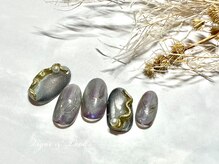 ヴィガー アンド ルックス 白金 目黒(Vigor&Looks)/うねうね　ニュアンスネイル