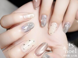 ニュアンスブルーネイル