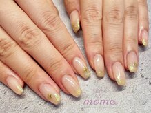 サロン ド モモ(salon de momo)/ワンカラー+ラメグラ追加