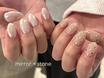 mirror × stone。