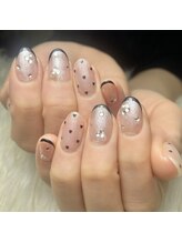 アオマリー(Aomalie)/ハートホロネイル　¥10,230