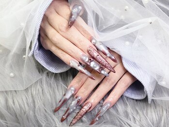 ラッキーネイル(lucky nail)/スーパーロング持ち込みデザイン