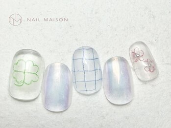 ネイルメゾン 梅田(NAIL MAISON)/チェッククローバー