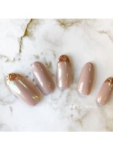 フィールネイル 天神橋店(feel nail)/くすみカラー/パウダー/フレンチ
