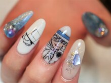 ネイルルーム アイボリー(nail room ivory)/推しのいる生活☆痛ネイル