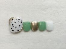 ルリアンネイル(le lien nail)/Foot定額アートコースA