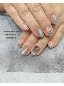 プライベート ネイルサロン マーマ(murmur)/キラキラデザイン