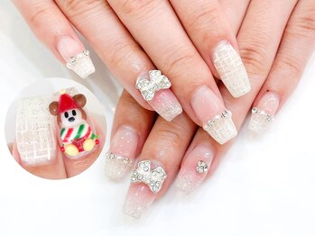 ネイルコレクション ピンク(Nail Collection Pink)/3Dミッキー♪クリスマスVer.