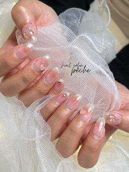 ペッシュ(peche)/cheek × silver