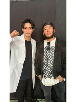 ファミリア整体院/RIZIN 武田光司選手と!