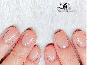 ネイルエイト 新百合ヶ丘(nail8)/透け感オフィスネイル