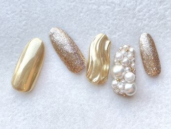 ターラ(Tara)/ゴールド×パール