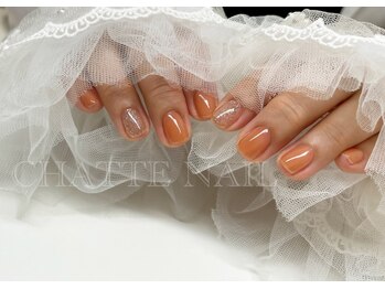シャットネイル(CHATTE NAIL)/爪育デザインネイルAコース