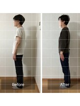 春日原りらくや整体院/全身矯正で猫背姿勢も綺麗に◎