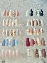 オリビアブルー(Olivia Blue)/冬のキャンペーンネイル1