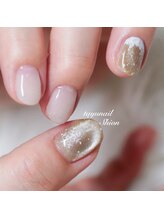 たゆ ネイル(たゆnail)/パラジェル雪の結晶ネイル