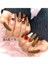 バロン 本厚木店(BARON)/バレンタインネイル