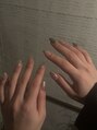 ディー ネイル アイラッシュ ヒサヤ(DEE nail×eyelash hisaya)&nbsp;アシンメトリーネイル良くします
