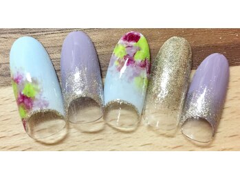 イーズネイル 堺(e's Nail)/4本art￥5400