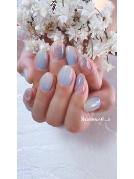 レインボーネイルズ(Rainbow nails)/フラワーネイル