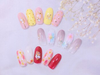 フラワーネイル