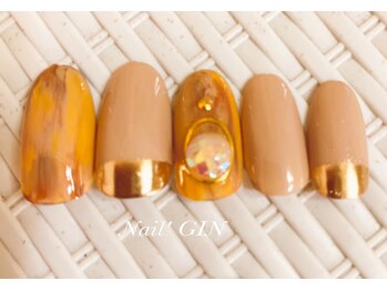 ネイル ジン(Nail' GIN)/【HAND】定額デザインC