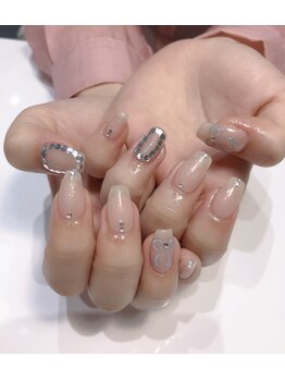 クリスタルネイルサロン(Crystal Nail)/リボンネイル
