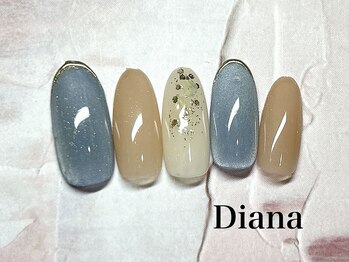 ディアナ ひたちなか高場店(DIANA)/定額ネイル 7700円 A-189