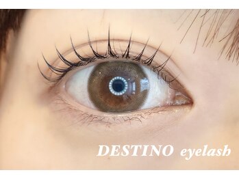 デスティーノ アイラッシュ(DESTINO eyelash)/【フラットラッシュ120本】
